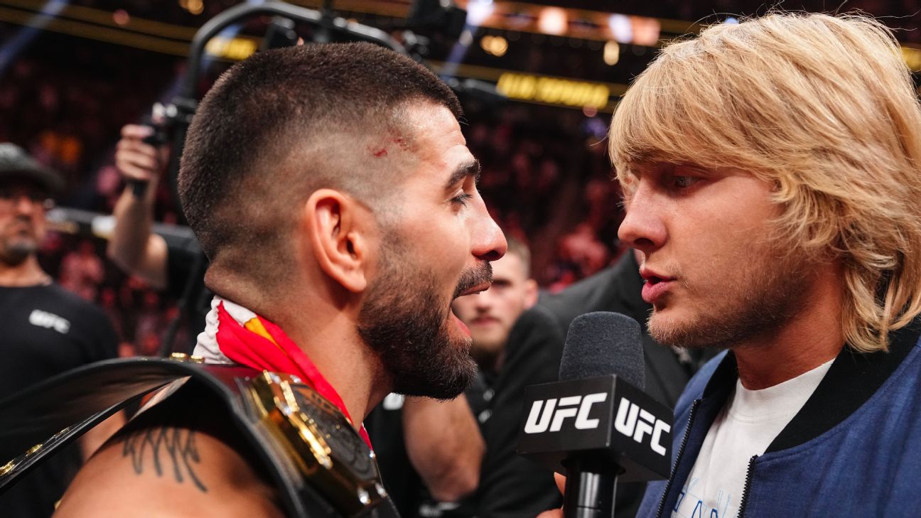 Ilia Topuria surprised by Paddy Pimblett's 'really bad' skills vs. Justin Gaethje