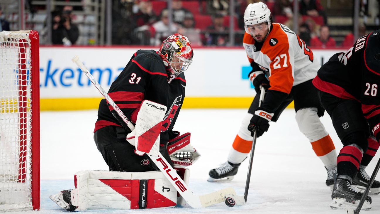 Flyers' Noah Cates ruled out for series vs. Hurricanes