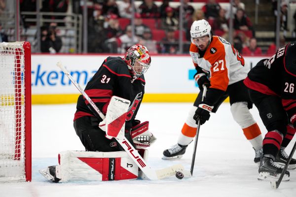 Flyers' Noah Cates ruled out for series vs. Hurricanes