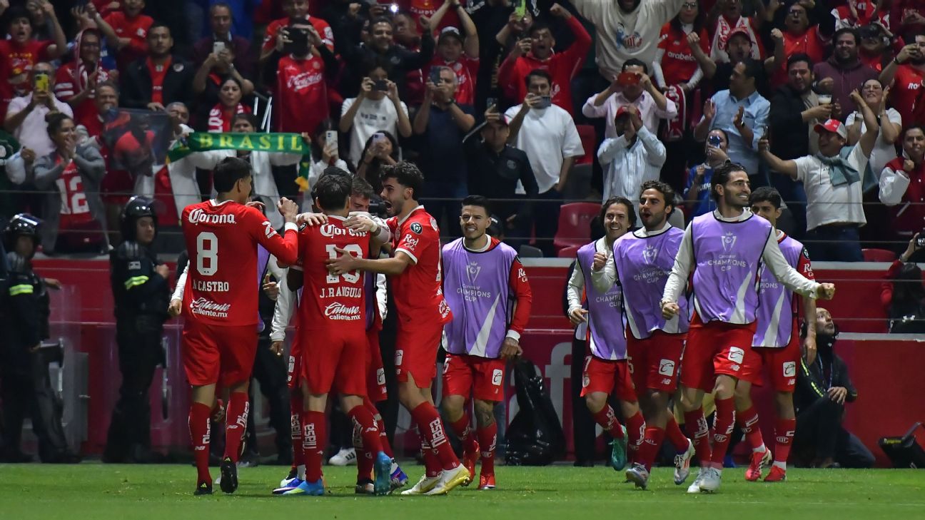 Toluca lafc resultado goleada y pase a la final de la Concacaf Champions Cup