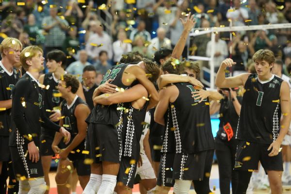 Hawaii beats UC Irvine for NCAA men's volleyball championship