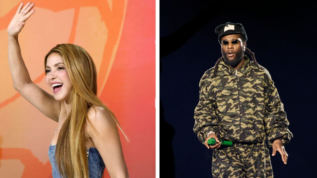 Shakira, Burna Boy combine for World Cup song