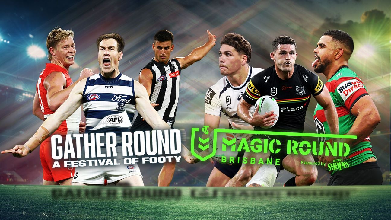 espn.com - Jake Michaels - Magic Round vs. Gather Round: Does the NRL or AFL reign supreme?