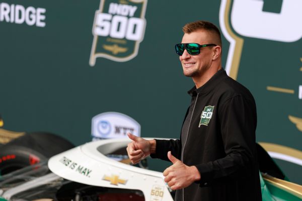 Rob Gronkowski again named grand marshal of Indy 500 Snake Pit