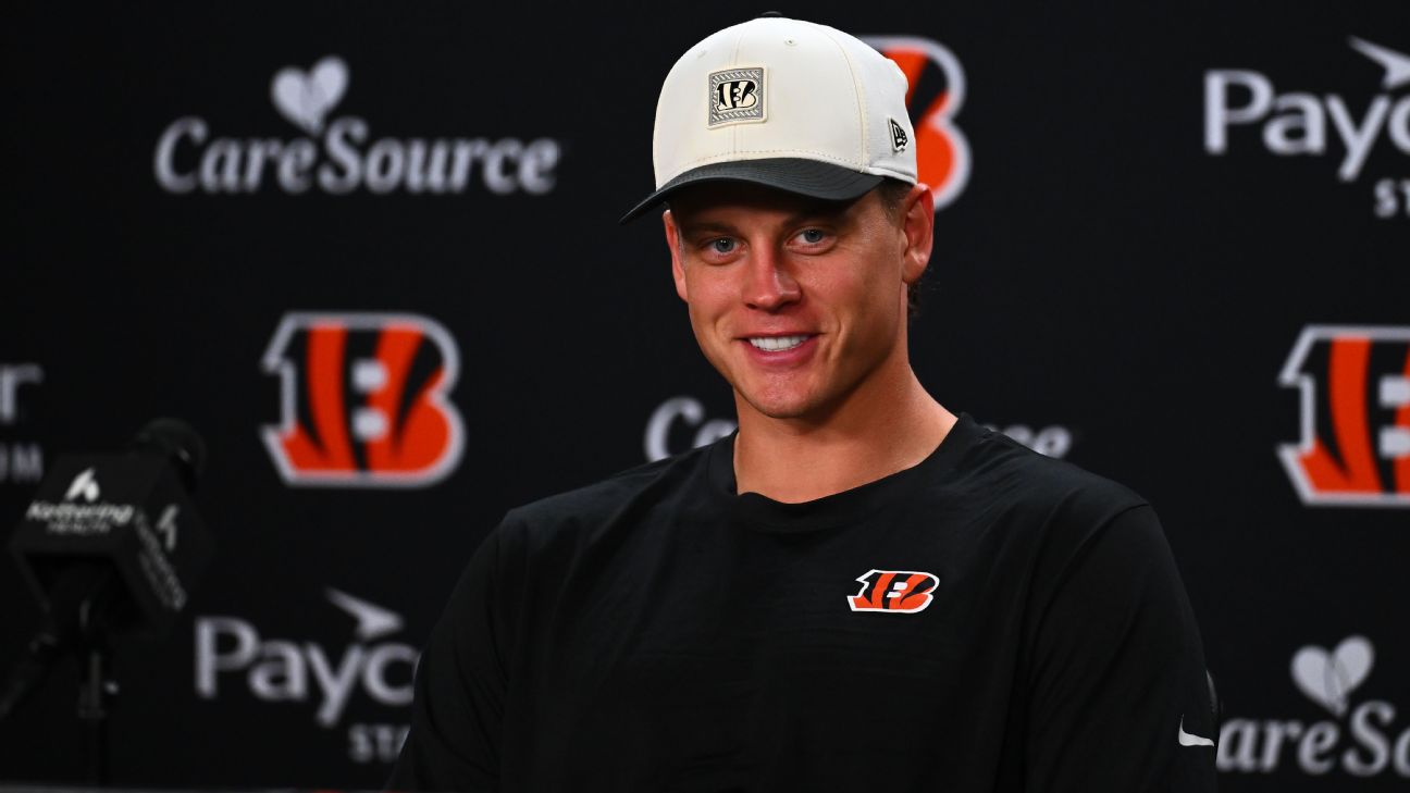 Joe Burrow: This is most talented Bengals team I've been on