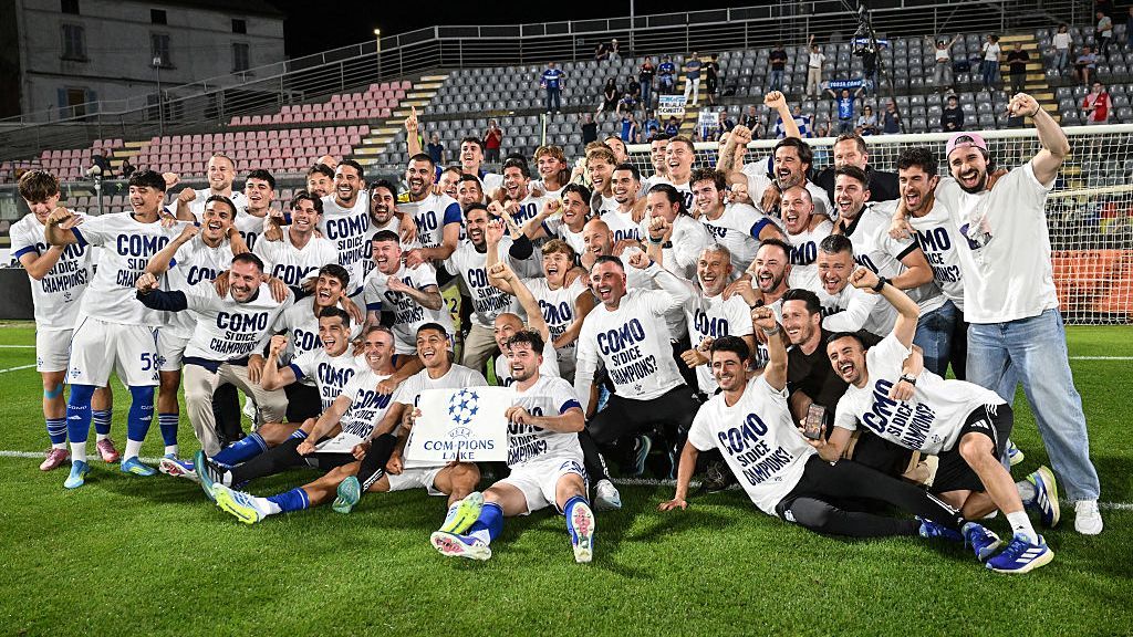 Fabregas y Como hacen historia: primera Liga de Campeones