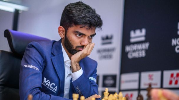D Gukesh. — Article image accompanying Gukesh loses to Arjun at Chennai Grand Masters, UTT continues: Indian Sports LIVE, July 20 on WagerUp Sports News.