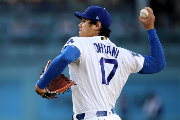 Ohtani's leadoff homer sets stage for Dodgers' combined no-hitter bid