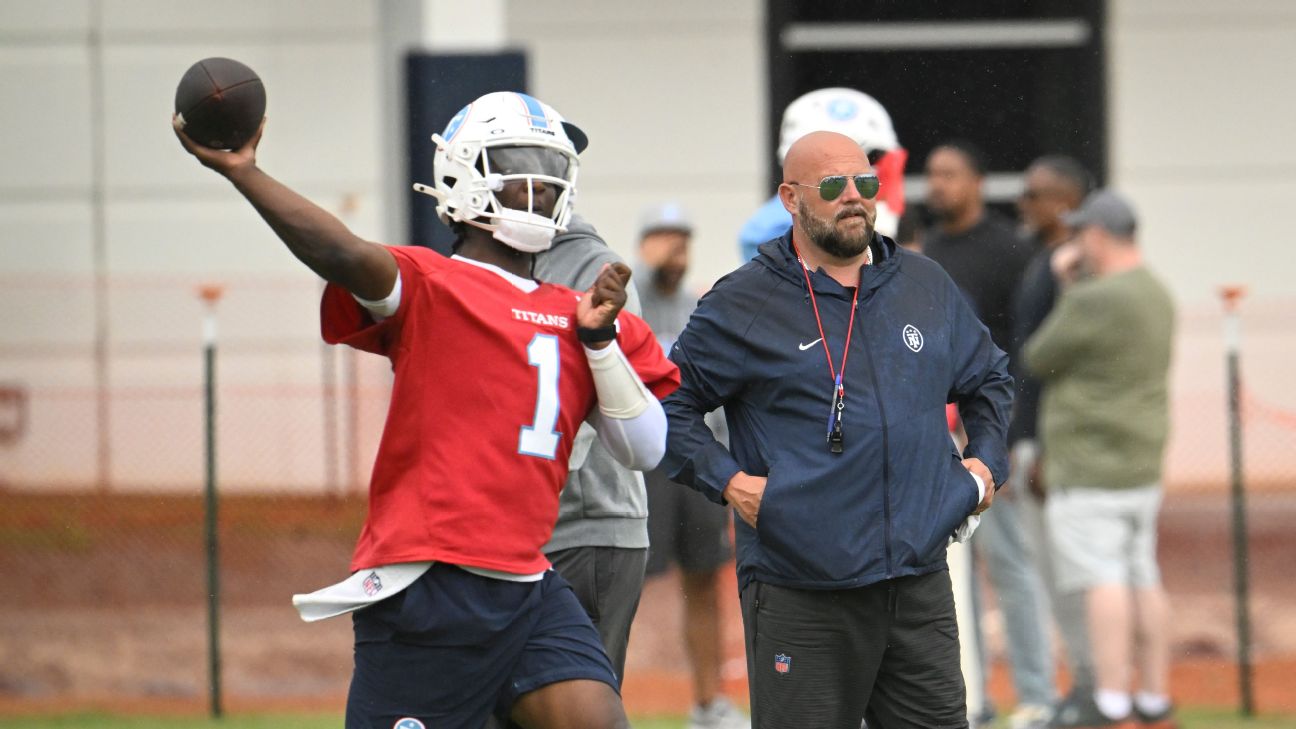 espn.com - Turron Davenport - Cam Ward: Brian Daboll 'perfect fit' for Titans' offense