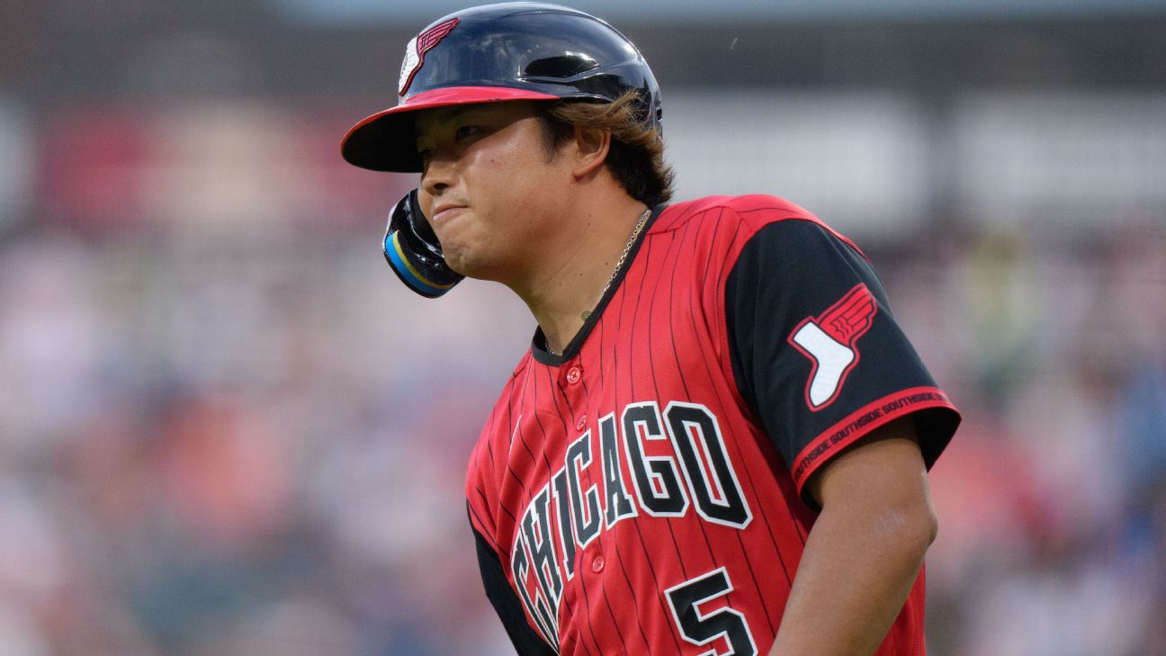 White Sox slugger Munetaka Murakami exits with hamstring tightness