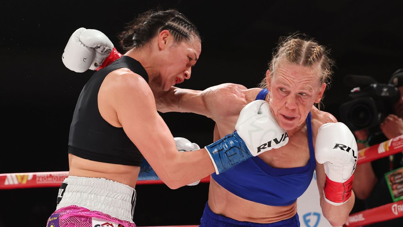 Han ekes out decision despite Holm's late charge