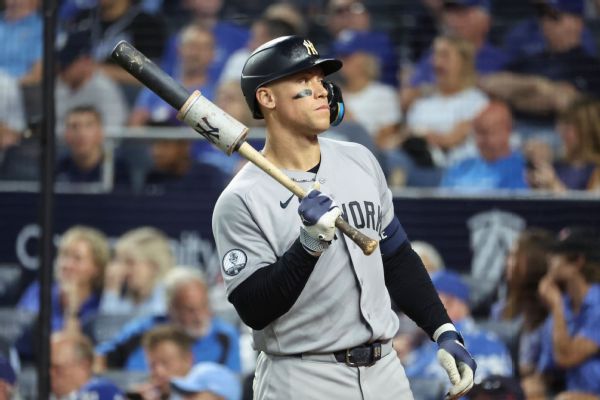 Aaron Judge (rib) not fully healed, still not OK'd for baseball activities