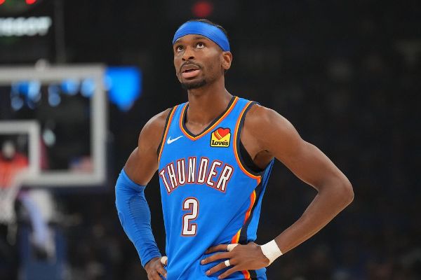 Gilgeous-Alexander calls season a failure after Thunder's Game 7 exit