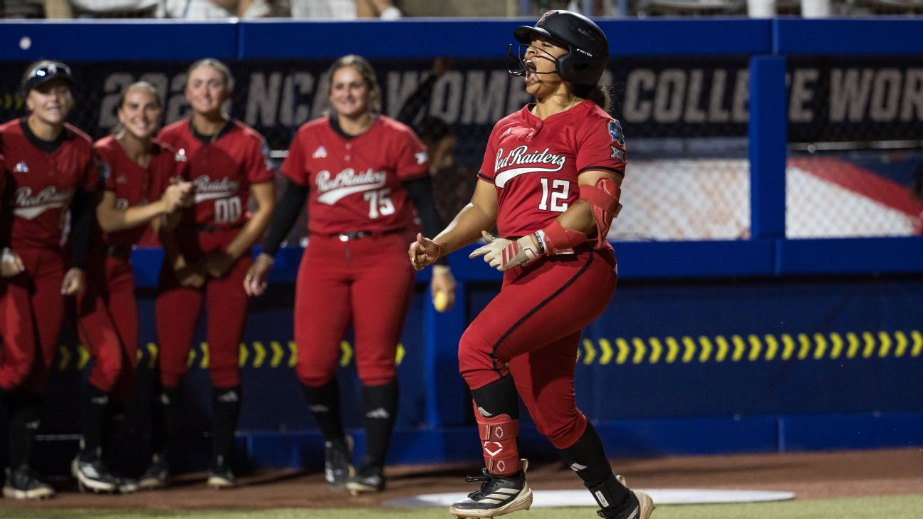espn.com - Bill Connelly - 2026 WCWS finals preview: Breaking down Texas vs.Texas Tech