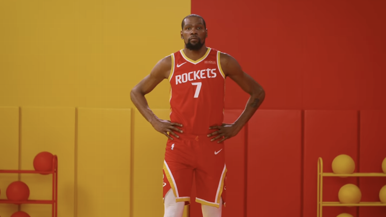 Houston Rockets unveil new uniforms, updated logo - ABC13 Houston