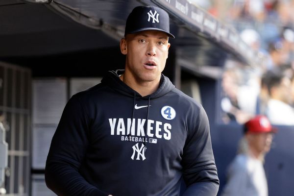 Yankees' Judge (rib) awaiting more scans before offering update
