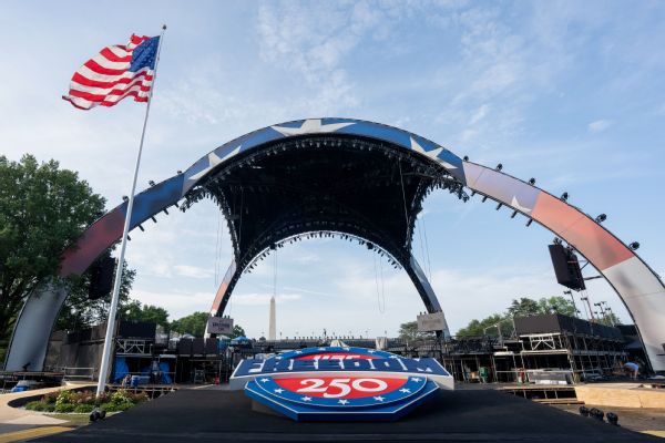UFC Freedom 250 at White House delayed briefly by weather