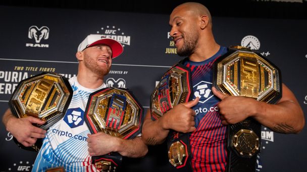 At the top of their game: Gaethje, Gane rise to No. 1 in MMA divisional rankings