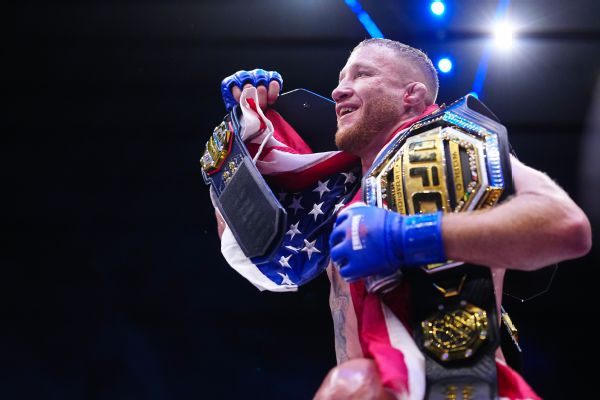 UFC lightweight champion Justin Gaethje 'planning' to fight again