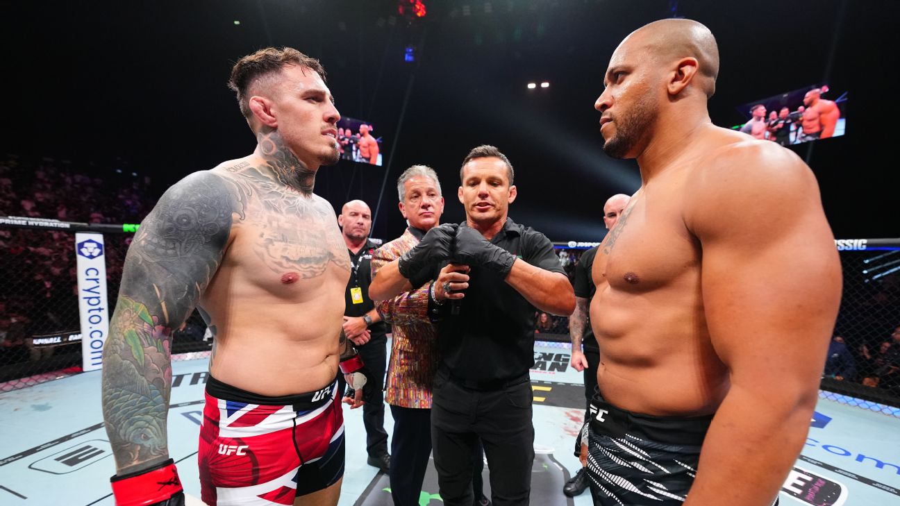 UFC heavyweight champ Tom Aspinall accepts Ciryl Gane's challenge: 'I'll be there'
