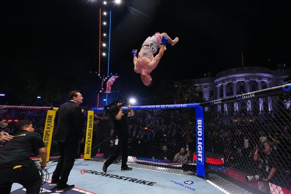 UFC Freedom 250 at White House averages 7M viewers in U.S.