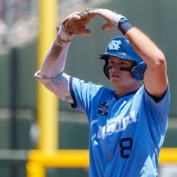 North Carolina's Owen Hull was a home run shy of becoming the second player in three days to hit for the cycle, helping to lead the Tar Heels back into the Men's College World Series finals for the first time since 2007.