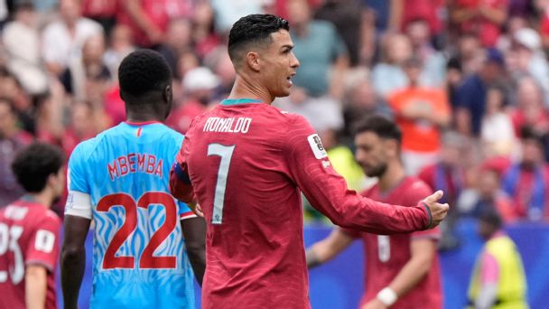 Portugal saw their World Cup odds lengthen following Wednesday's 1-1 draw with Congo DR.