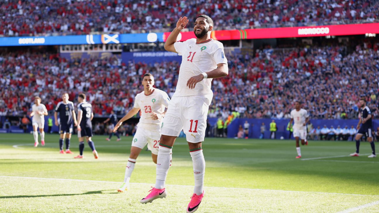 ¡Marruecos se puso 1-0 ante Escocia en un minuto en el Mundial 2026!