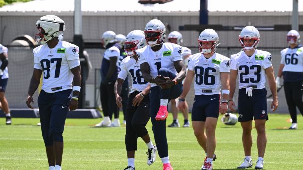 Patriots ante el dilema de los receptores: batalla por los spots del equipo