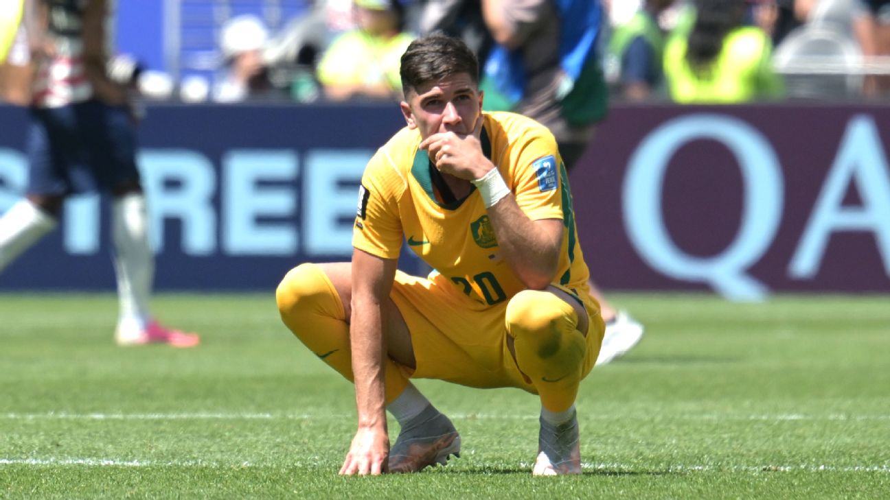 Cristian Volpato of Australia men football team