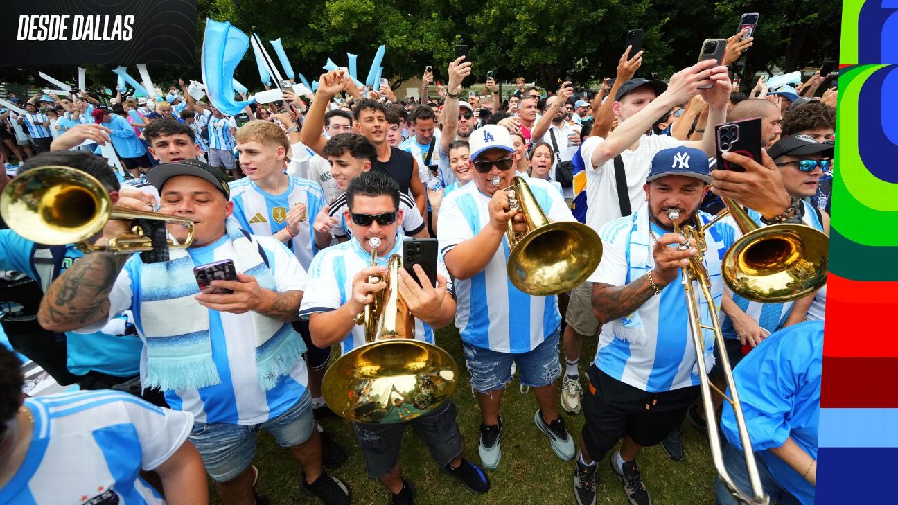 Así fue el banderazo en Dallas, una ciudad copada por Argentina