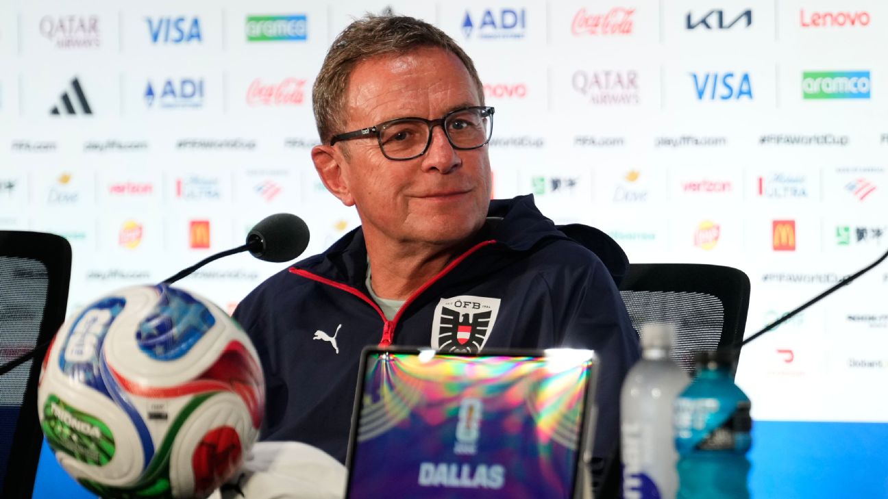 Rangnick, antes de Argentina vs. Austria: "Tenemos todo en contra, pero podemos ganar"