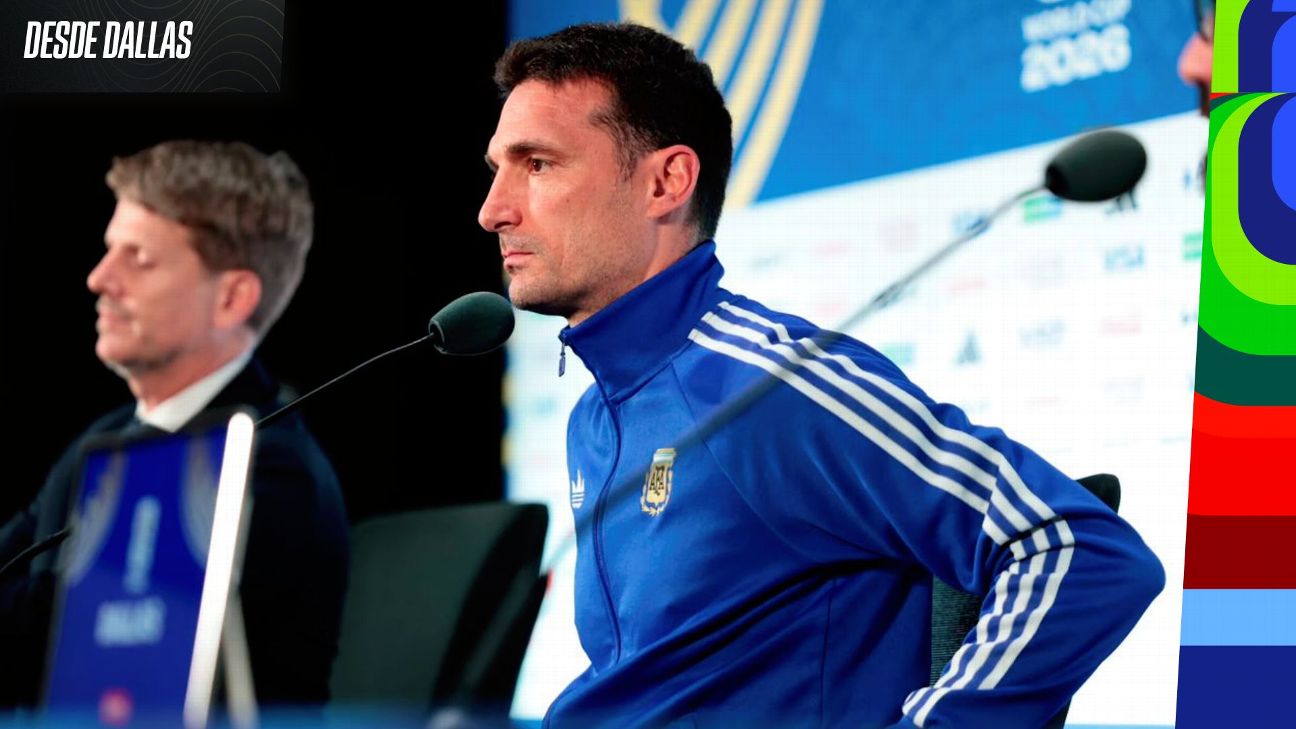 Scaloni y las pausas de hidratación: "Se hace raro adaptarse"