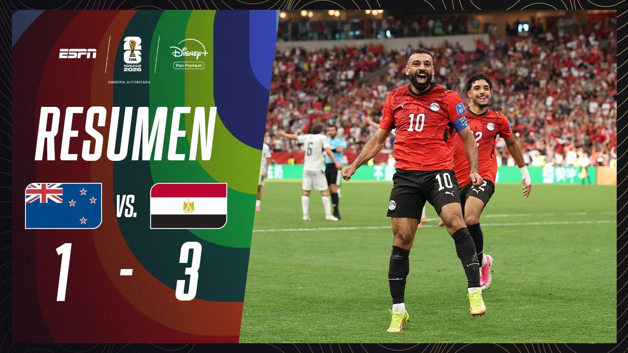 VIDEO: resumen de Nueva Zelanda vs. Egipto en el Mundial 2026