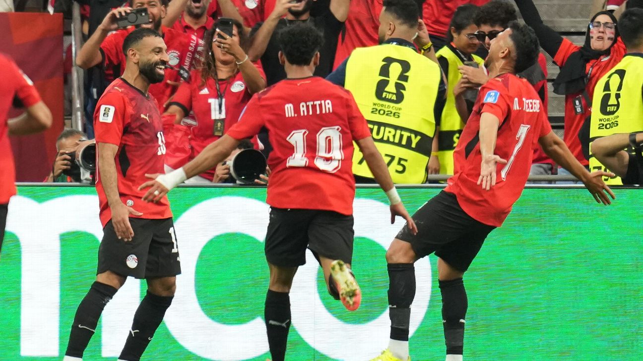 Mohamed Salah comanda triunfo histórico de Egipto en el Mundial