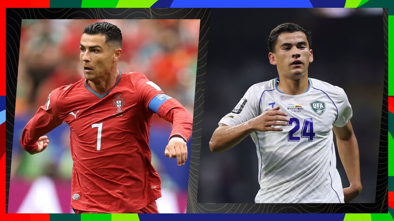 Cuándo juegan Portugal vs. Uzbekistán por la segunda fecha de la fase de grupos del Mundial 2026: equipo, fecha, hora y TV en vivo