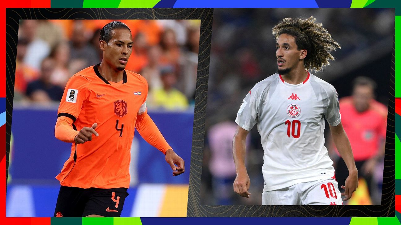 Cuándo juegan Países Bajos vs. Túnez por la tercera fecha de la fase de grupos del Mundial 2026: equipo, fecha, hora y TV en vivo