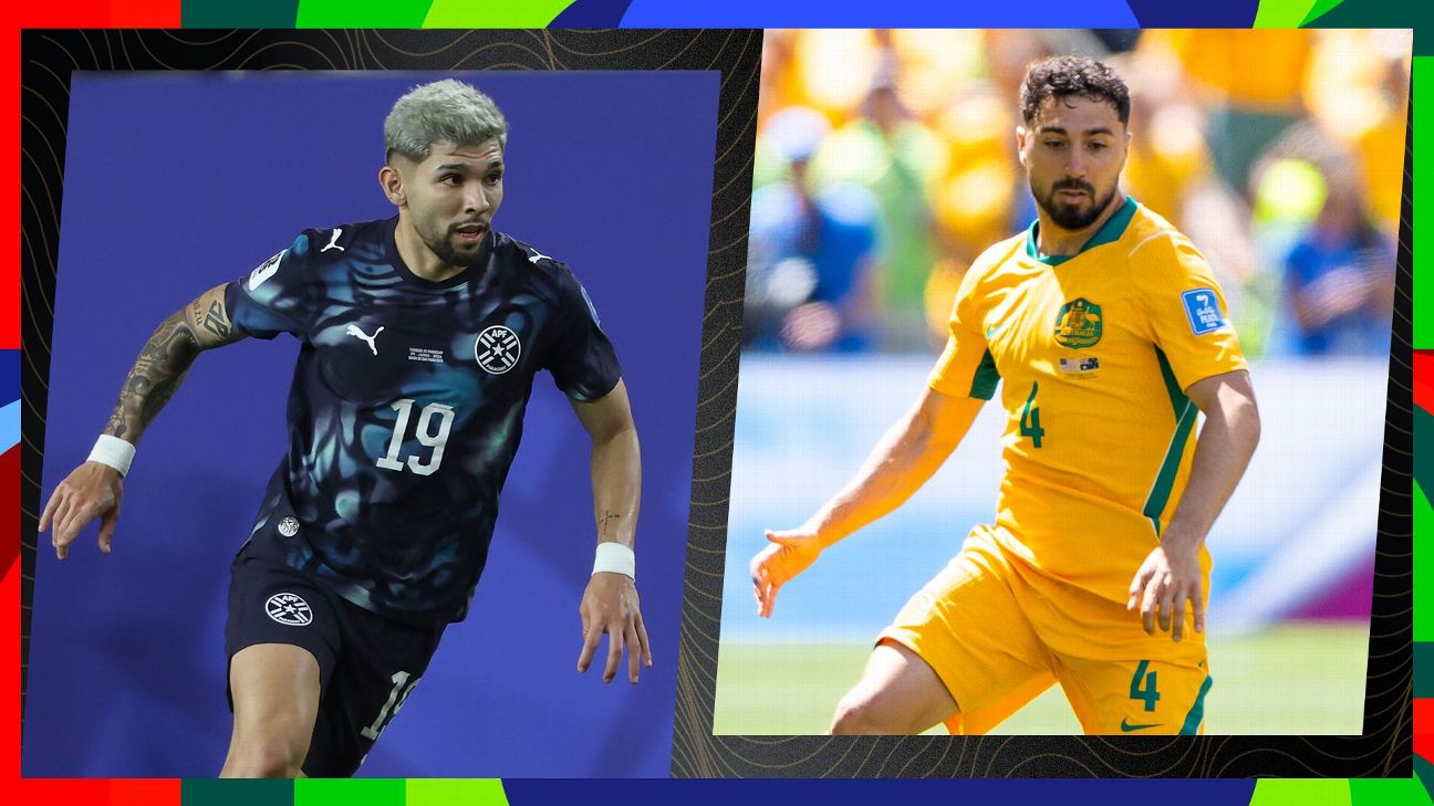 Cuándo juegan Paraguay vs. Australia por la tercera fecha de la fase de grupos del Mundial 2026: equipo, fecha, hora y TV en vivo