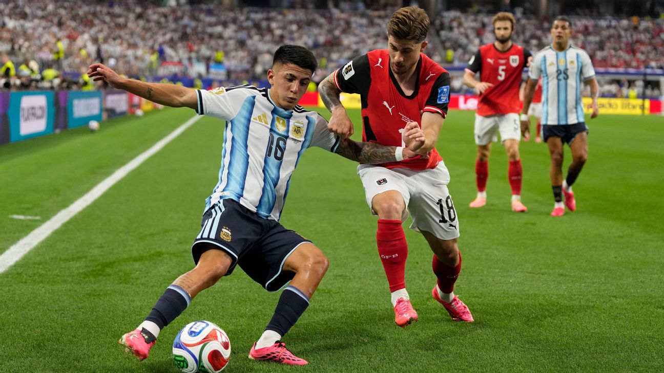 El rol clave de Thiago Almada en el gol récord de Messi en Mundiales