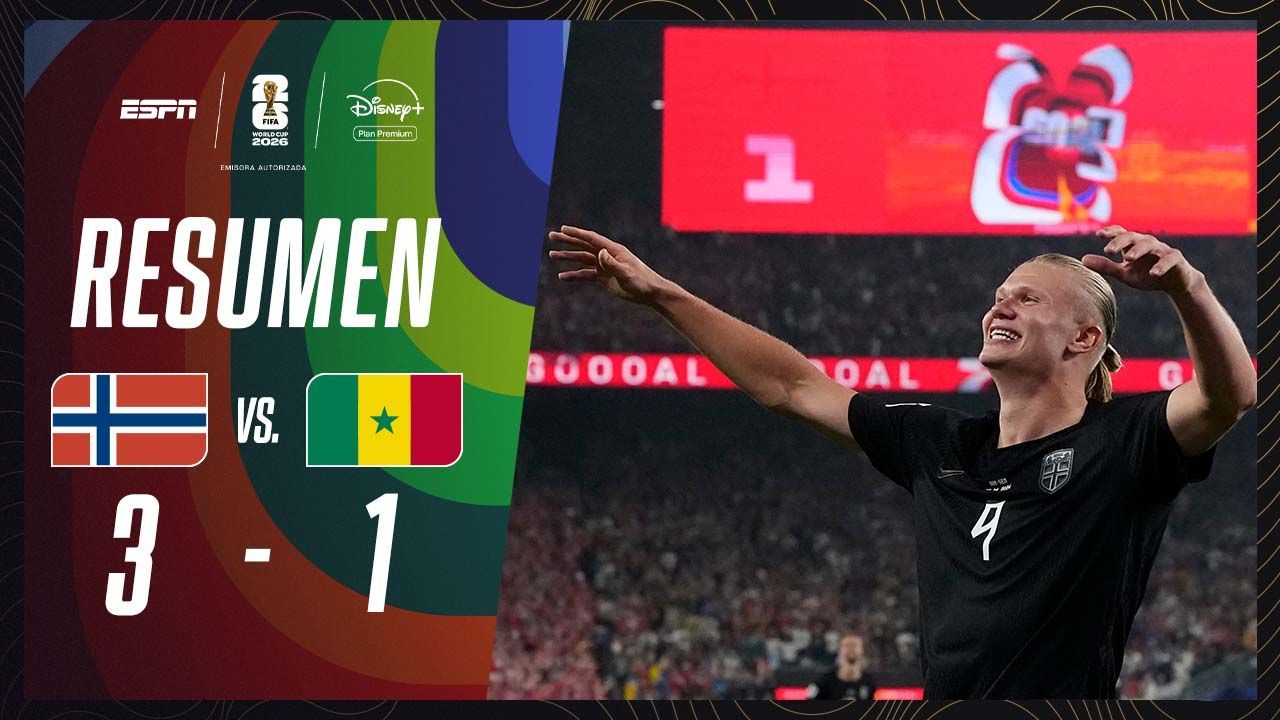 VIDEO: resumen de Noruega vs. Senegal en el Mundial 2026
