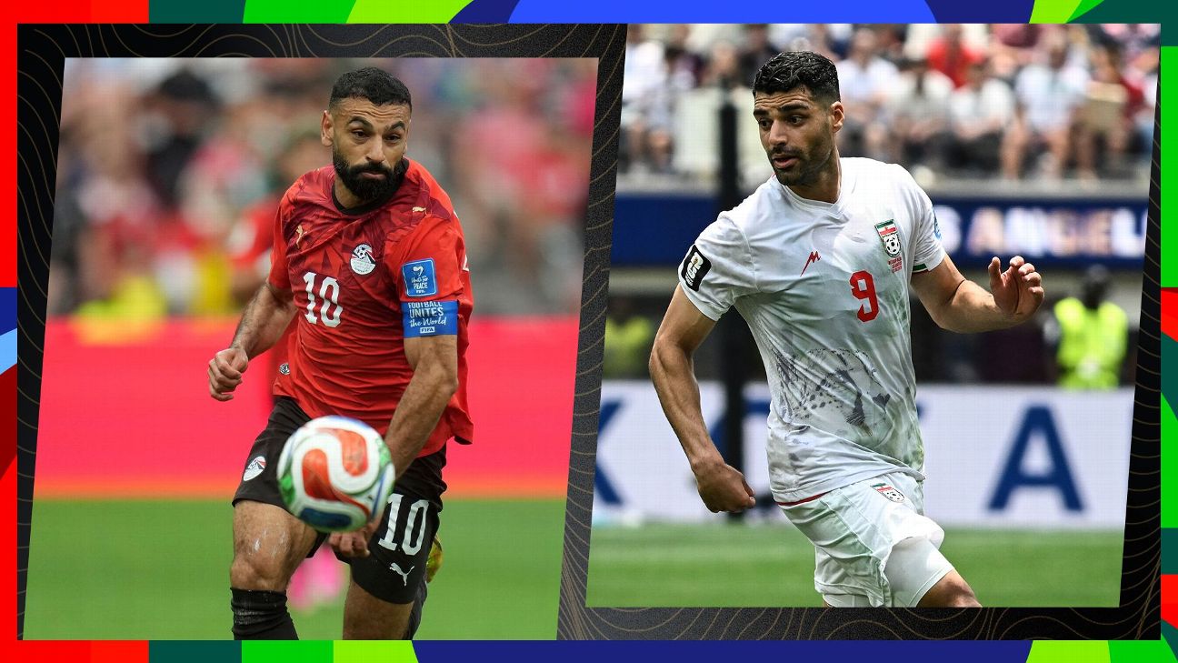 Cuándo juegan Egipto vs. Irán por la tercera fecha de la fase de grupos del Mundial 2026: equipo, fecha, hora y TV en vivo