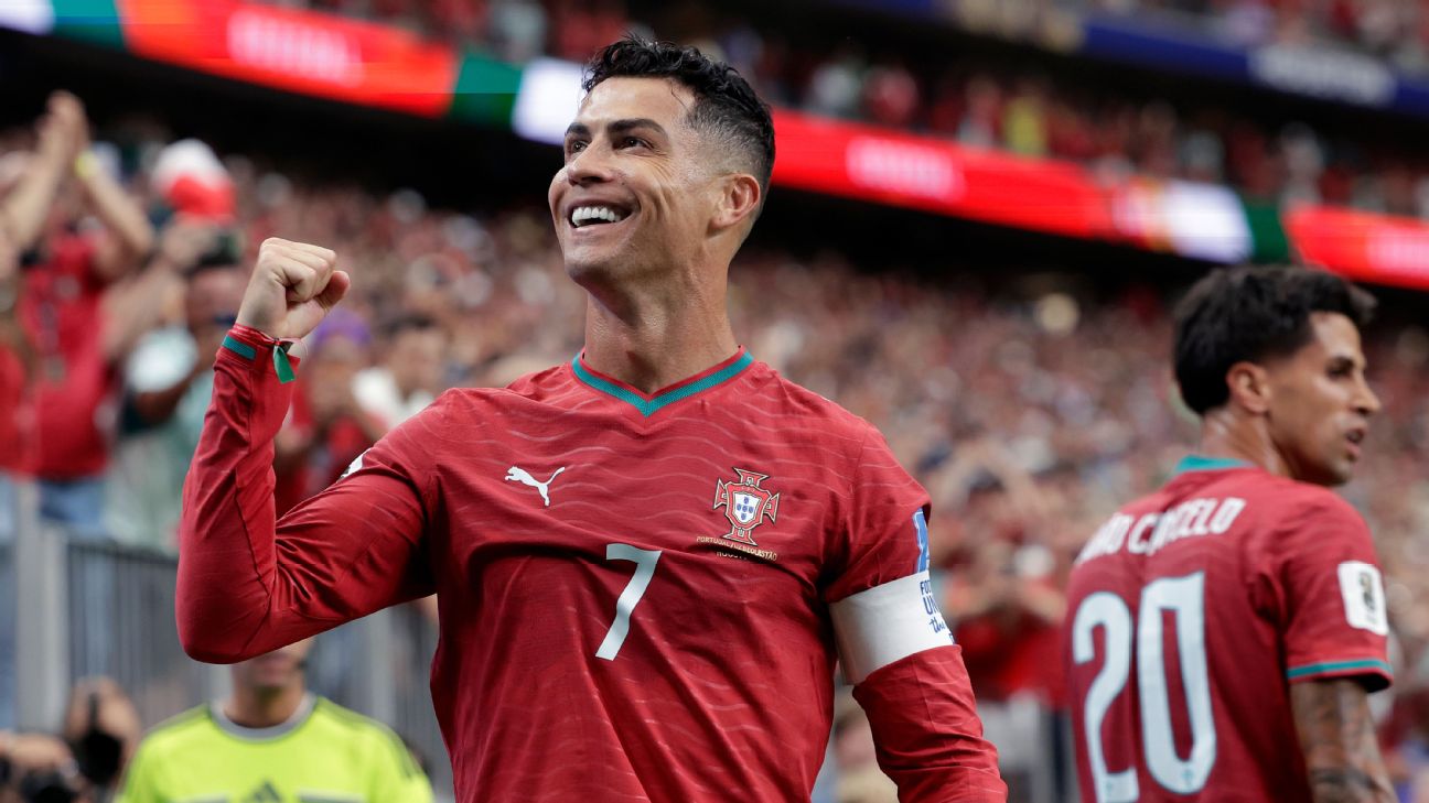 Ronaldo underlines legacy, importance to Portugal ...