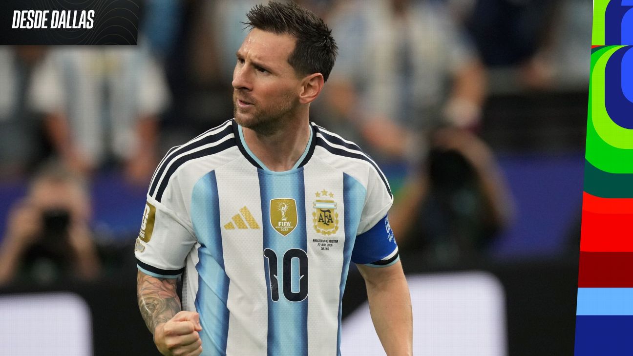 Todos para Leo y Messi para todos en Argentina