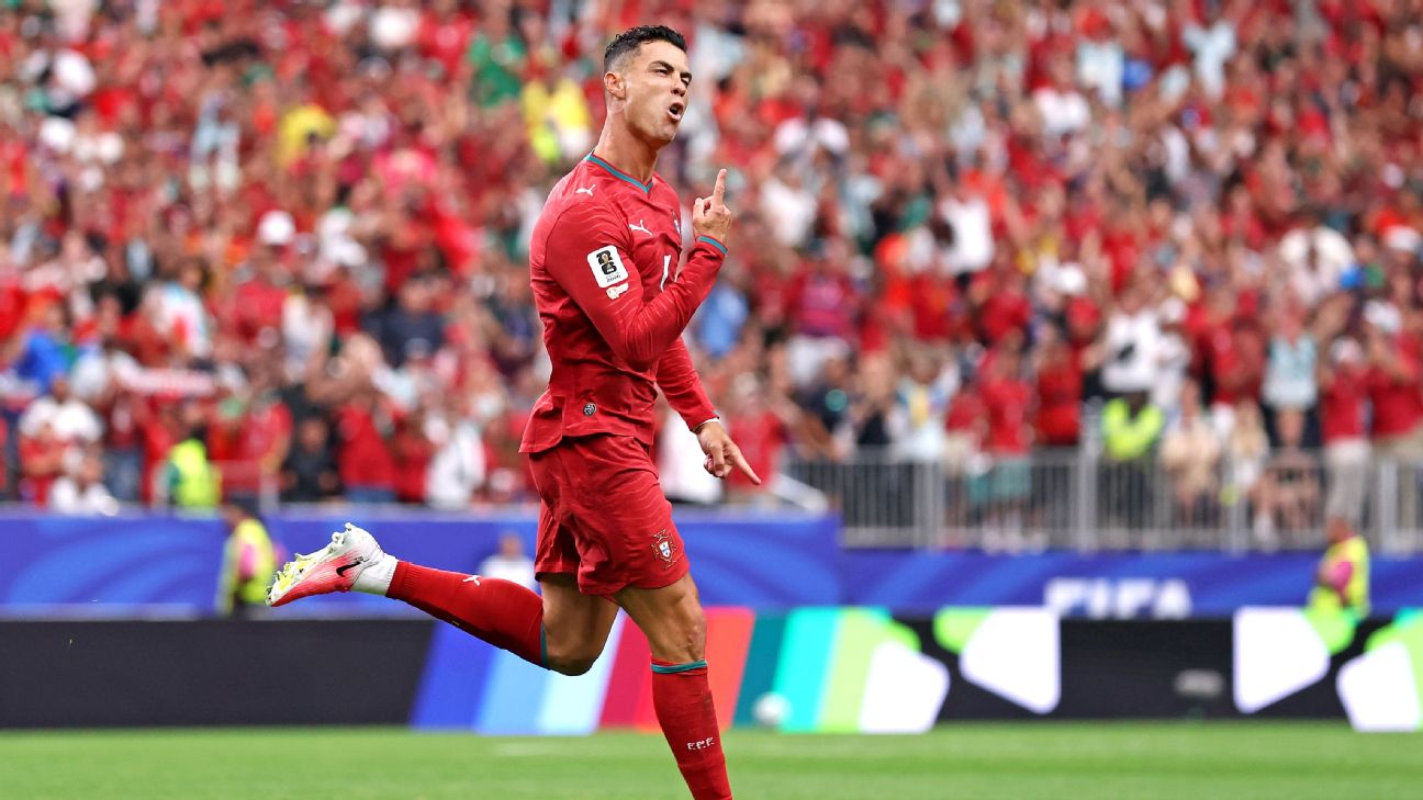 Cristiano Ronaldo se negó a responder una pregunta sobre Messi