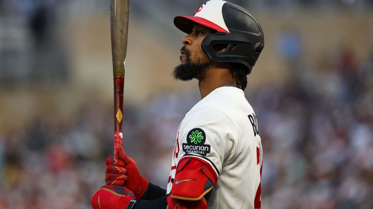 Twins put OF Byron Buxton on 10-day IL with hip impingement