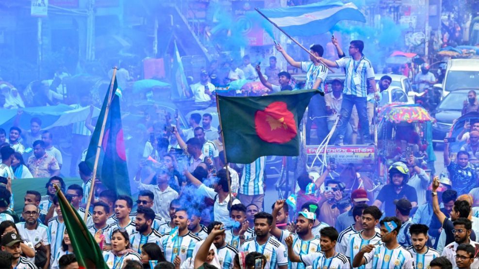 De Maradona a Messi: cómo Bangladesh se enamoró de Argentina