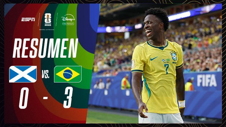 VIDEO: resumen de Escocia vs. Brasil en el Mundial 2026