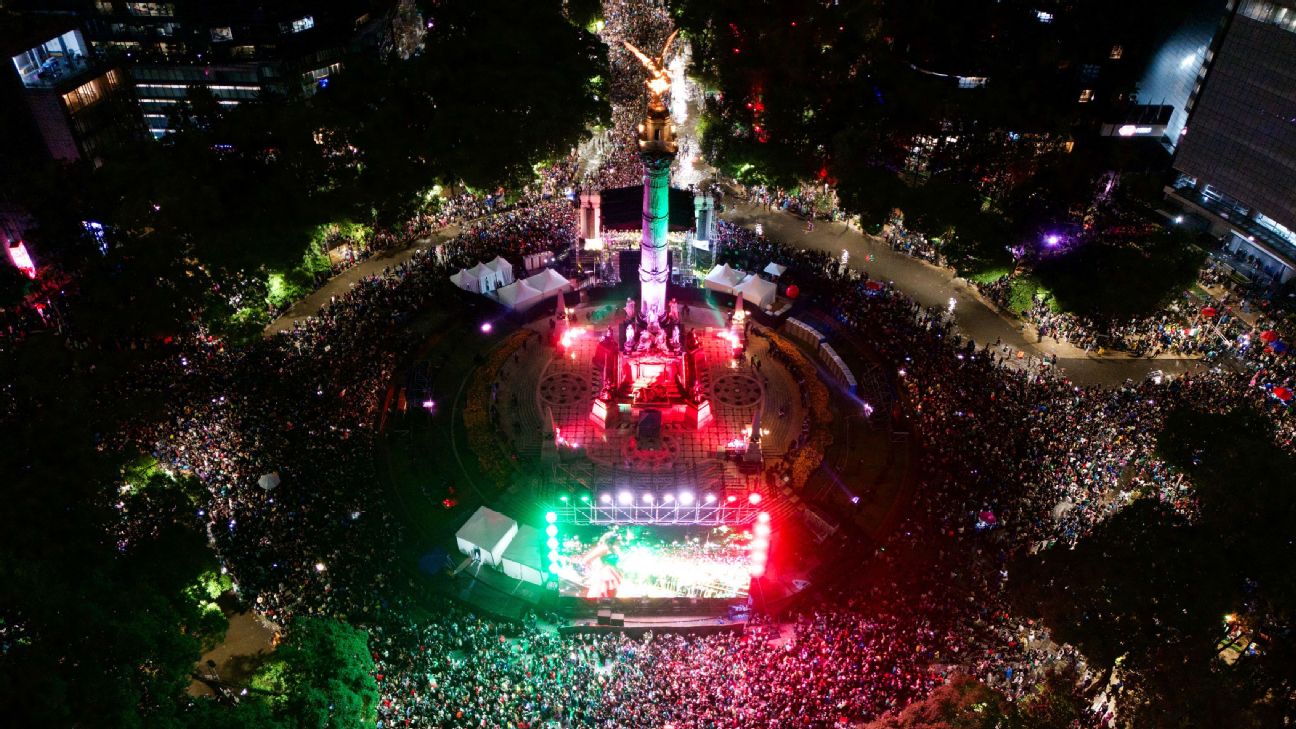Reporta CDMX 800 mil asistentes durante celebración en el 'Ángel'