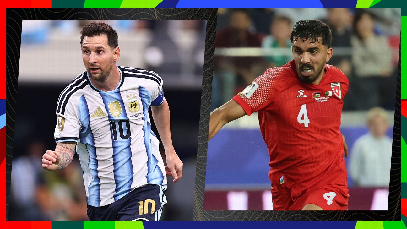 Cuándo juegan Argentina vs. Jordania por la tercera fecha de la fase de grupos del Mundial 2026: equipo, fecha, hora y TV en vivo