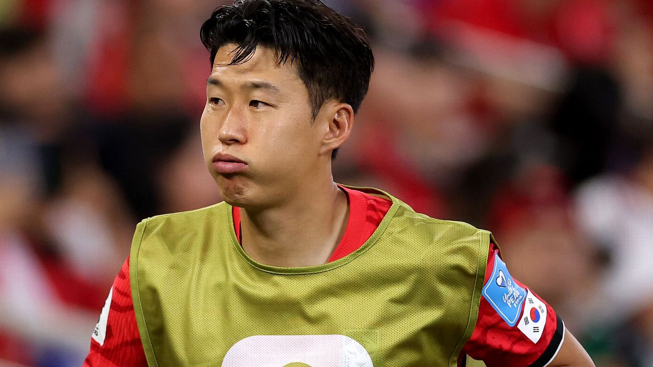 ¿Por qué Son no inició en la derrota del Corea del Sur vs Sudáfrica?